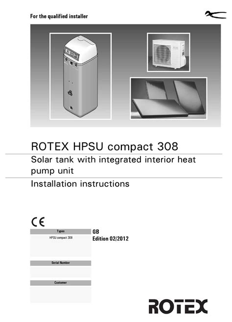 rolex hpsu rotex fotovoltaico|ROTEX HPSU compact Installation and maintenance manual .